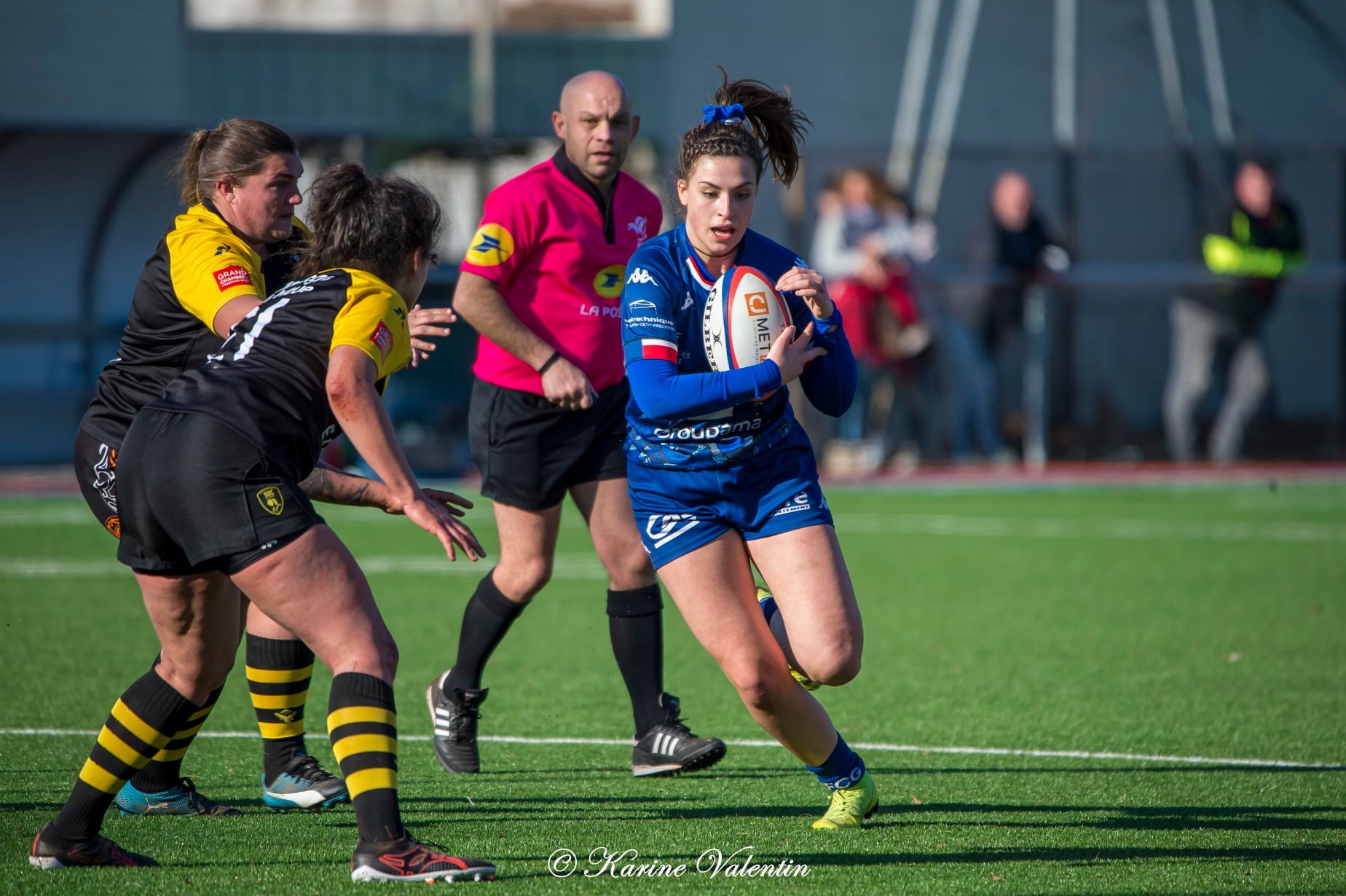  FC Grenoble Rugby - Stade Olympique de Chambéry rugby - Rugby - FC Grenoble (76-7) SOC Rugby - Féd1 (#AmazonesVsSOC2022) Photo by: Karine Valentin | Siuxy Sports 2022-02-27