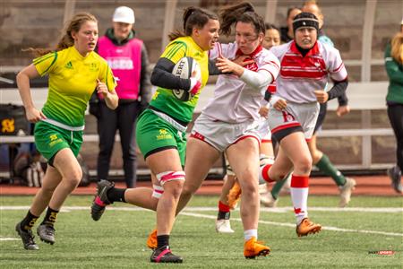 RSEQ - Rugby Fém - McGill U. (7) vs (25) Sherbrooke U. - Reel A1 - 1st half