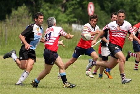 Areco vs RON XV (Centro Naval) - Primer Encuentro de Veteranos en Areco con Vaquillona c/ Cuero 2014