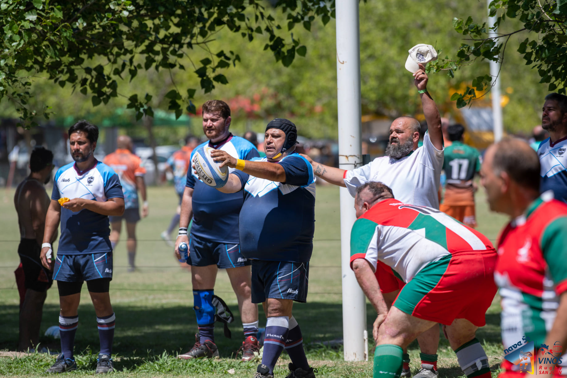 TBD004 TBD004 - TBD013 TBD013 -  VARBA - UVASAL - RugbyV - 51 Nacional de Veteranos de Rugby San Juan - VARBA vs UVASAL (#51NaVeSJ21VARBAvUVASAL) Photo by: Diego van Domselaar | Siuxy Sports 2021-11-15