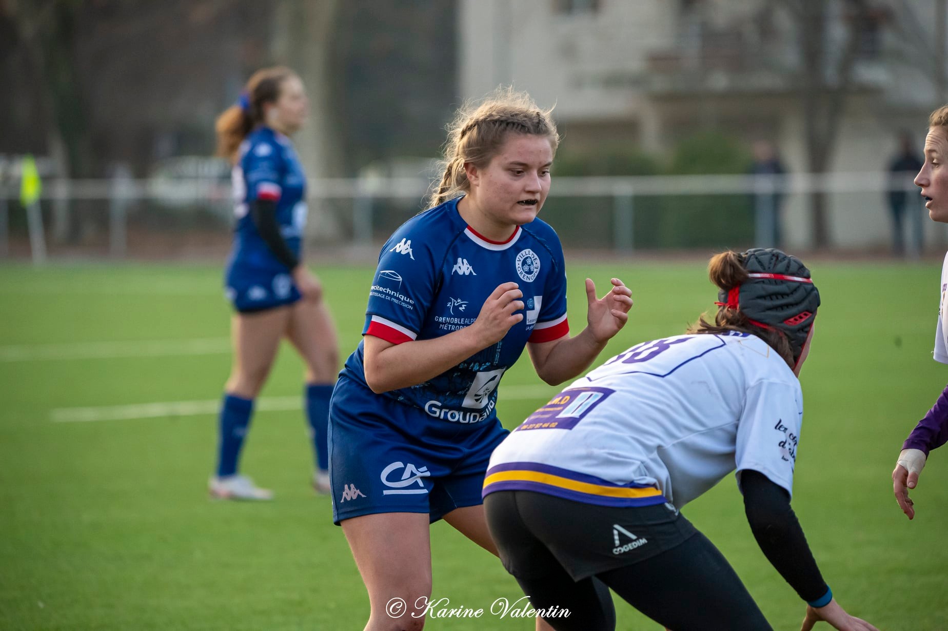  FC Grenoble Rugby - Grenoble Université Club Rugby - Rugby - Grenoble Amazones vs Les Coccinelles du Grenoble Université Club - F1 (#FCGsGUCR2022janF1COXS) Photo by: Karine Valentin | Siuxy Sports 2022-01-30