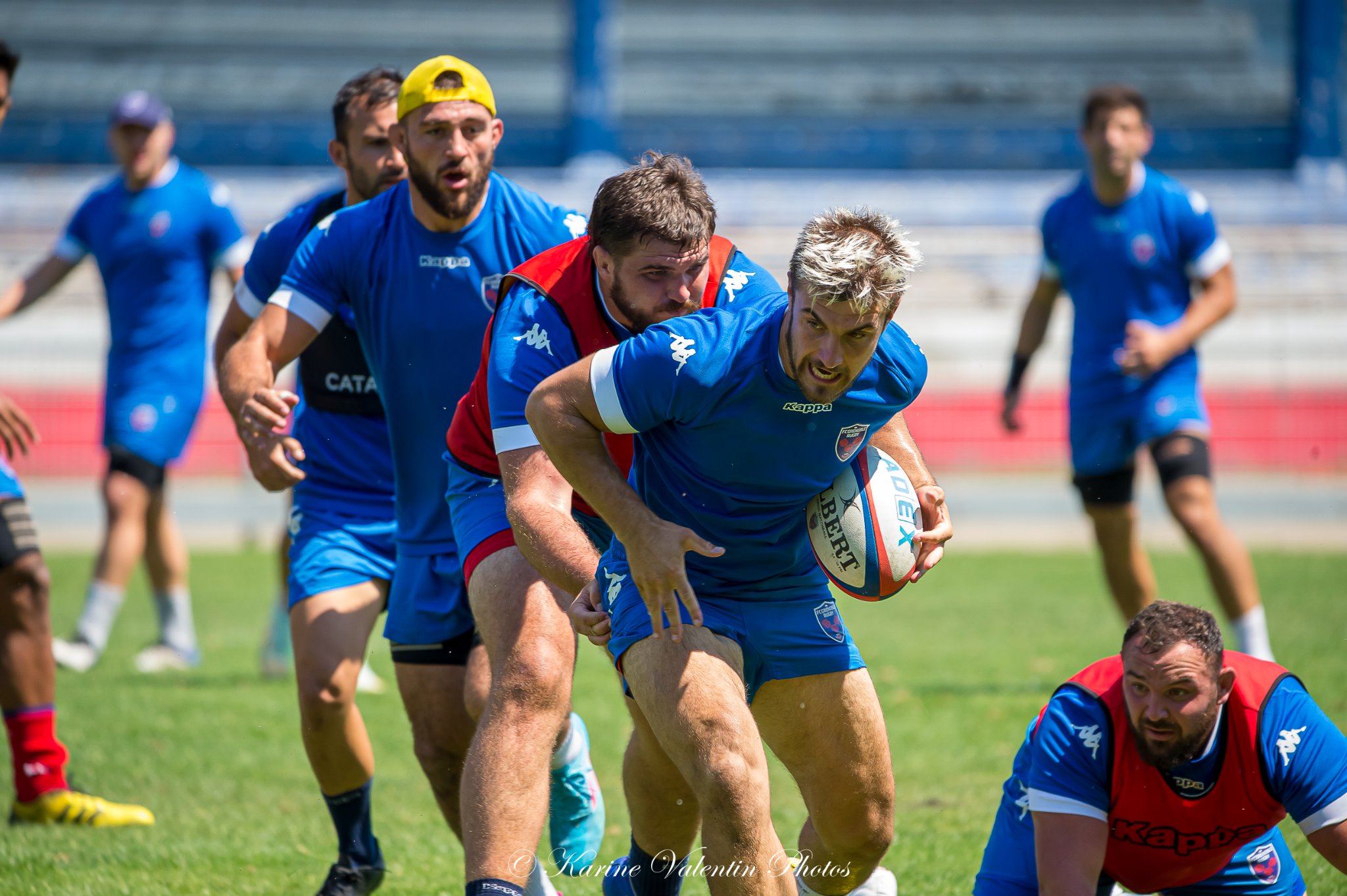  FC Grenoble Rugby -  - Rugby - ENTRAINEMENT FCG DU 9 AOUT 2022 (#FCG4entrainement2022) Photo by: Karine Valentin | Siuxy Sports 2022-08-09