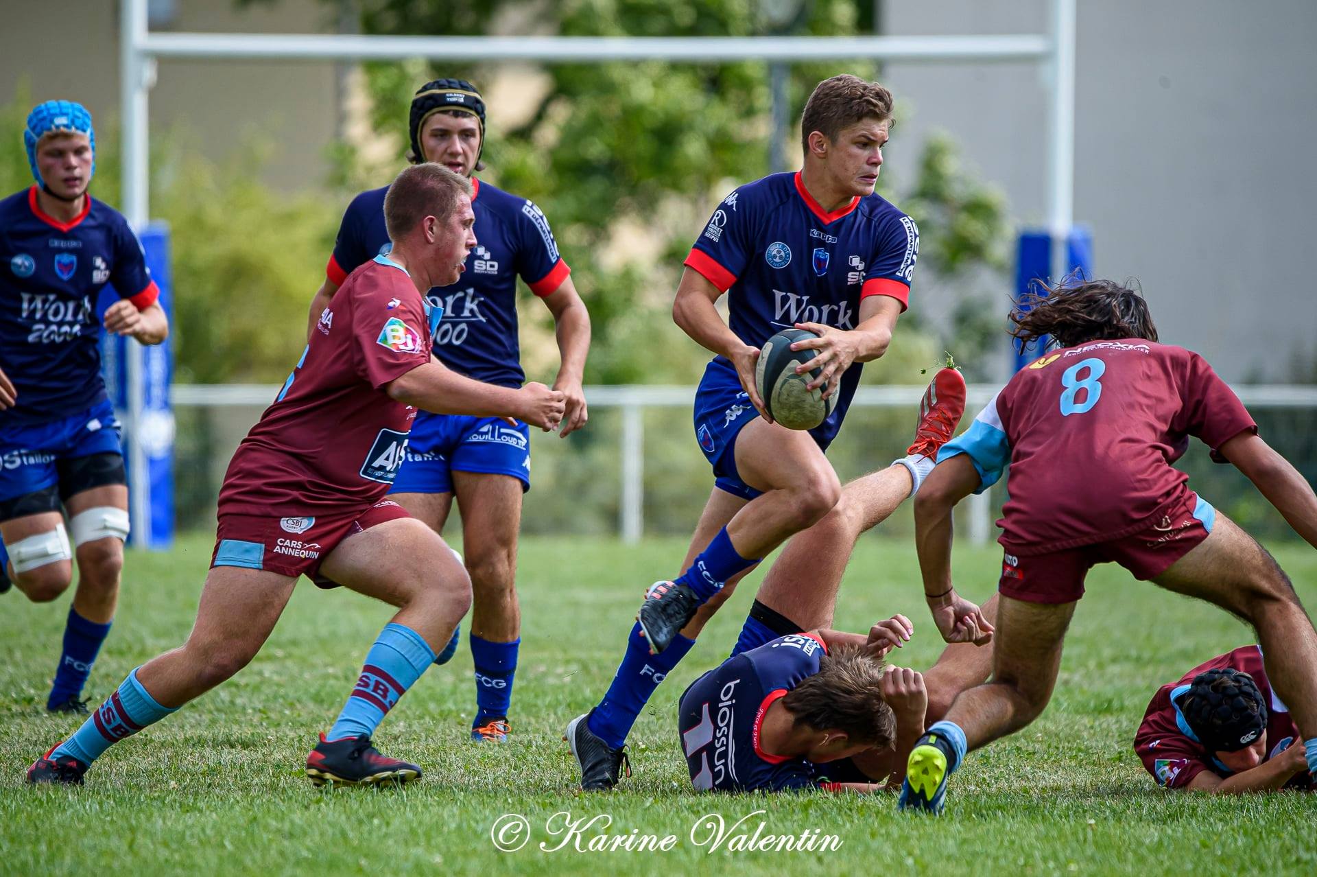  FC Grenoble Rugby - CS Bourgoin-Jallieu - Rugby - Crabos - FC Grenoble vs CS Bourgoin-Jallieu (#CrabosFCGvCSBJ2021aou) Photo by: Karine Valentin | Siuxy Sports 2021-08-28