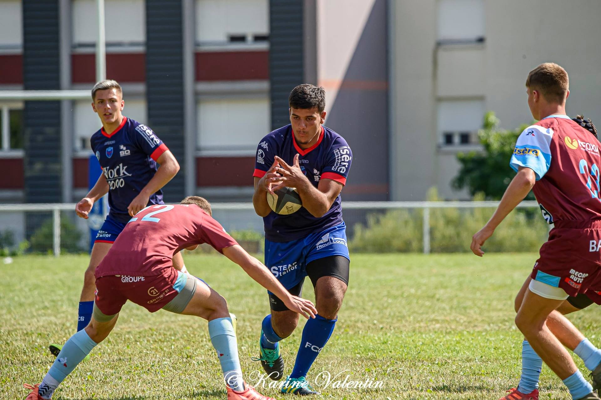  FC Grenoble Rugby - CS Bourgoin-Jallieu - Rugby - Crabos - FC Grenoble vs CS Bourgoin-Jallieu (#CrabosFCGvCSBJ2021aou) Photo by: Karine Valentin | Siuxy Sports 2021-08-28