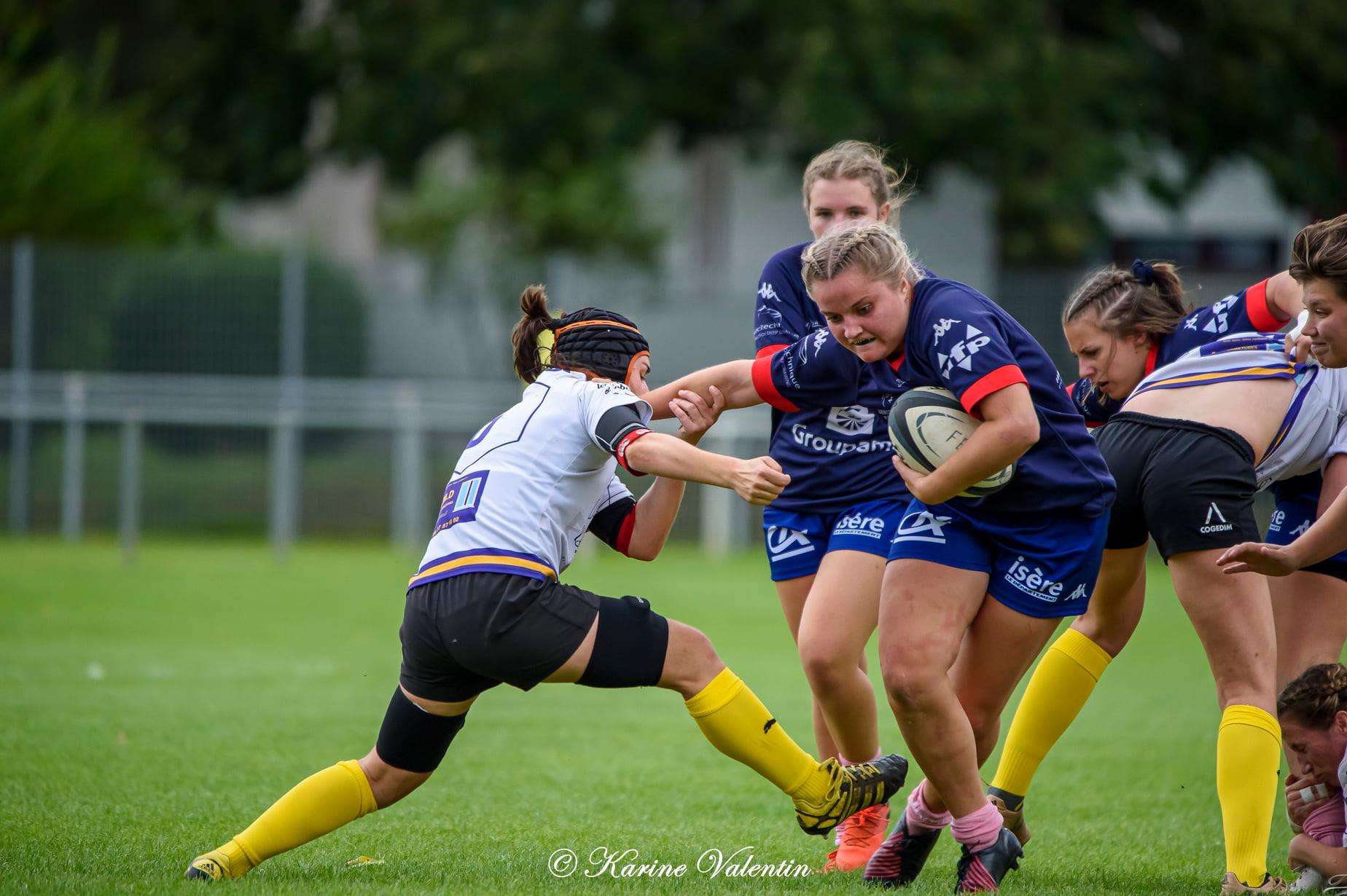  FC Grenoble Rugby - GUC-SMH - Rugby - Grenoble Amazones vs GUC-SMH (#AmazonesVsGUCSMH2021oct) Photo by: Karine Valentin | Siuxy Sports 2021-10-03