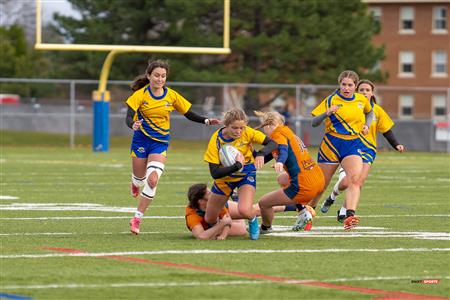 RSEQ - Rugby Fem - John Abbott (55) vs (12) André Laurendeau - Finals - Reel A2