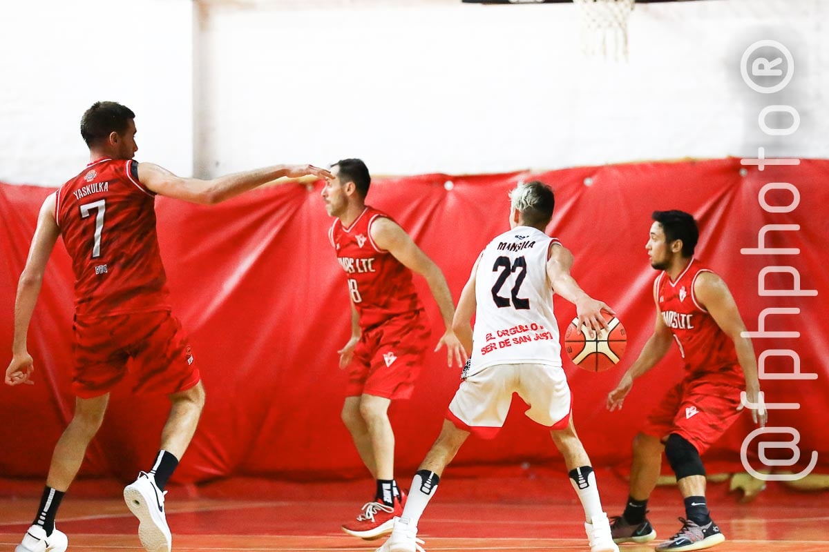 Facundo KANESHIRO - Santiago YASKULKA -  Ramos Mejía Lawn Tennis Club - Centro Deportivo Huracán de San Justo - Basketball - Ramos Mejia Lawn Tenis Club (83) Vs (54) Huracan de San Justo - 2022 - Liga Federal (#RMLTCVSHSJ2022fed) Photo by: Alan Roy Bahamonde | Siuxy Sports 2022-04-12