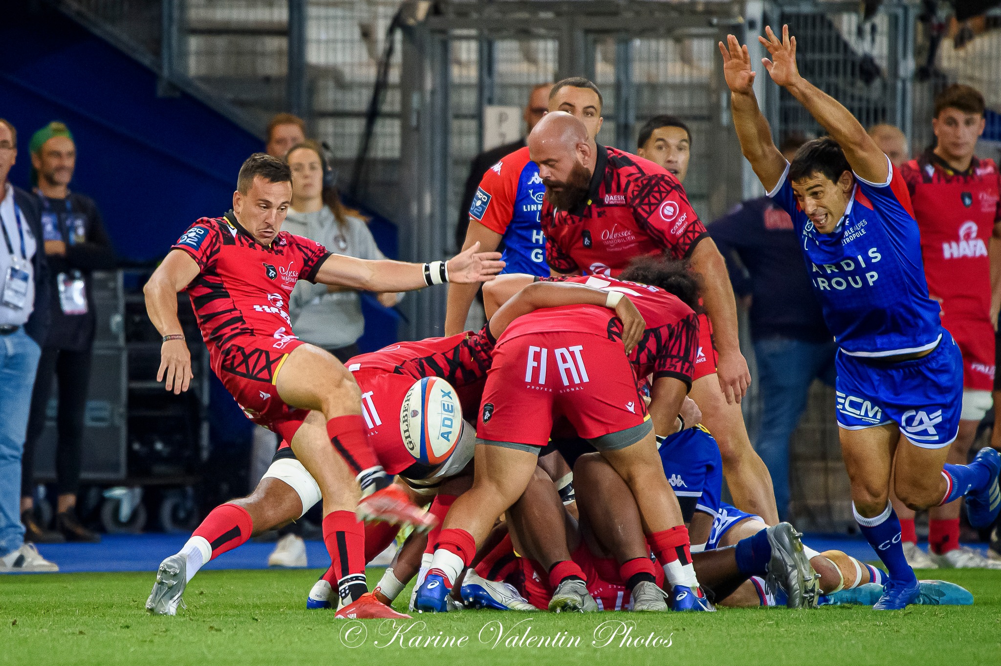 Felipe EZCURRA -  FC Grenoble Rugby - Rouen Normandie Rugby - Rugby - FC Grenoble (20) vs (6) Rouen (#FCGvsRouen2022ReelA) Photo by: Karine Valentin | Siuxy Sports 2022-09-16