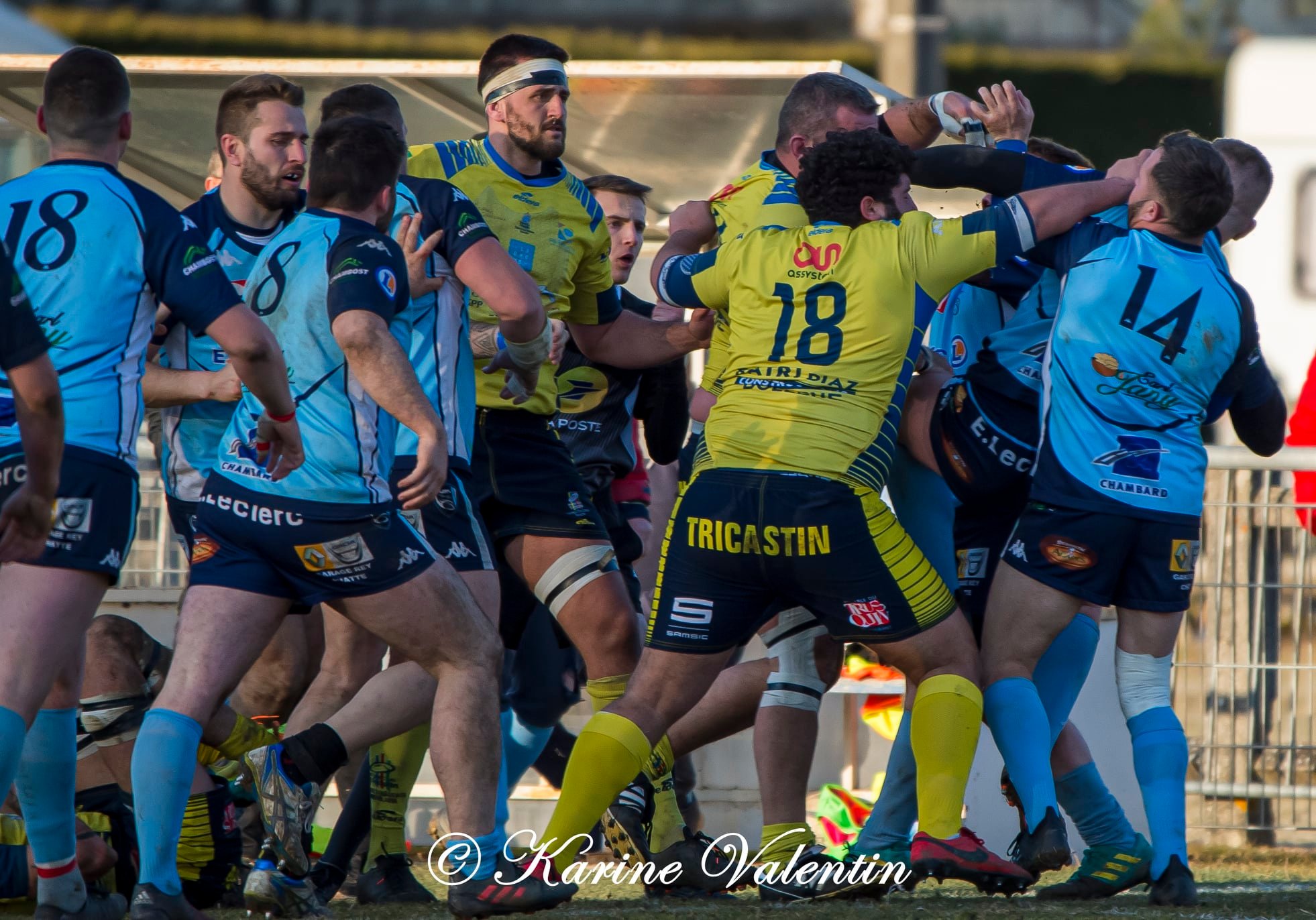  Saint-Marcellin Sports - Rugby Club Tricastin - Rugby - Saint-Marcellin vs Tricastin - Équipe 1 (#SMSvsRCT2022Eq1) Photo by: Karine Valentin | Siuxy Sports 2022-02-13