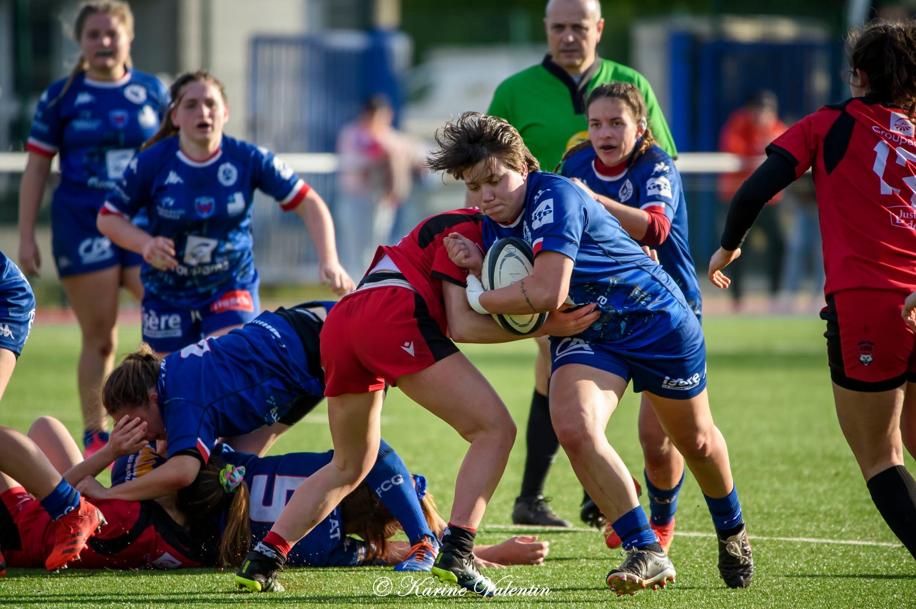  FC Grenoble Rugby - Lyon Olympique Universitaire - Rugby - FC Grenoble Vs Lyon Olympique Universitaire (#AmznesVsLOU2022) Photo by: Karine Valentin | Siuxy Sports 2022-02-20