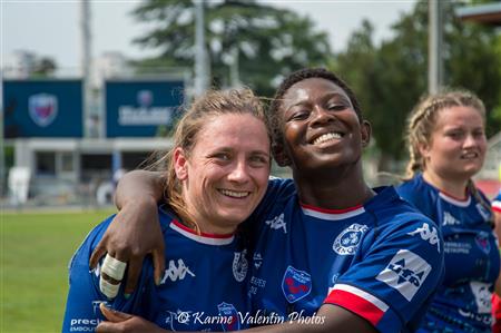 Lucie Gauthier - Rugby - FCG Amazones (24) vs (19) LMRCV - 1/4 de finale Fed 1  - FC Grenoble Rugby - Lille Métropole Rugby Club Villeneuvois