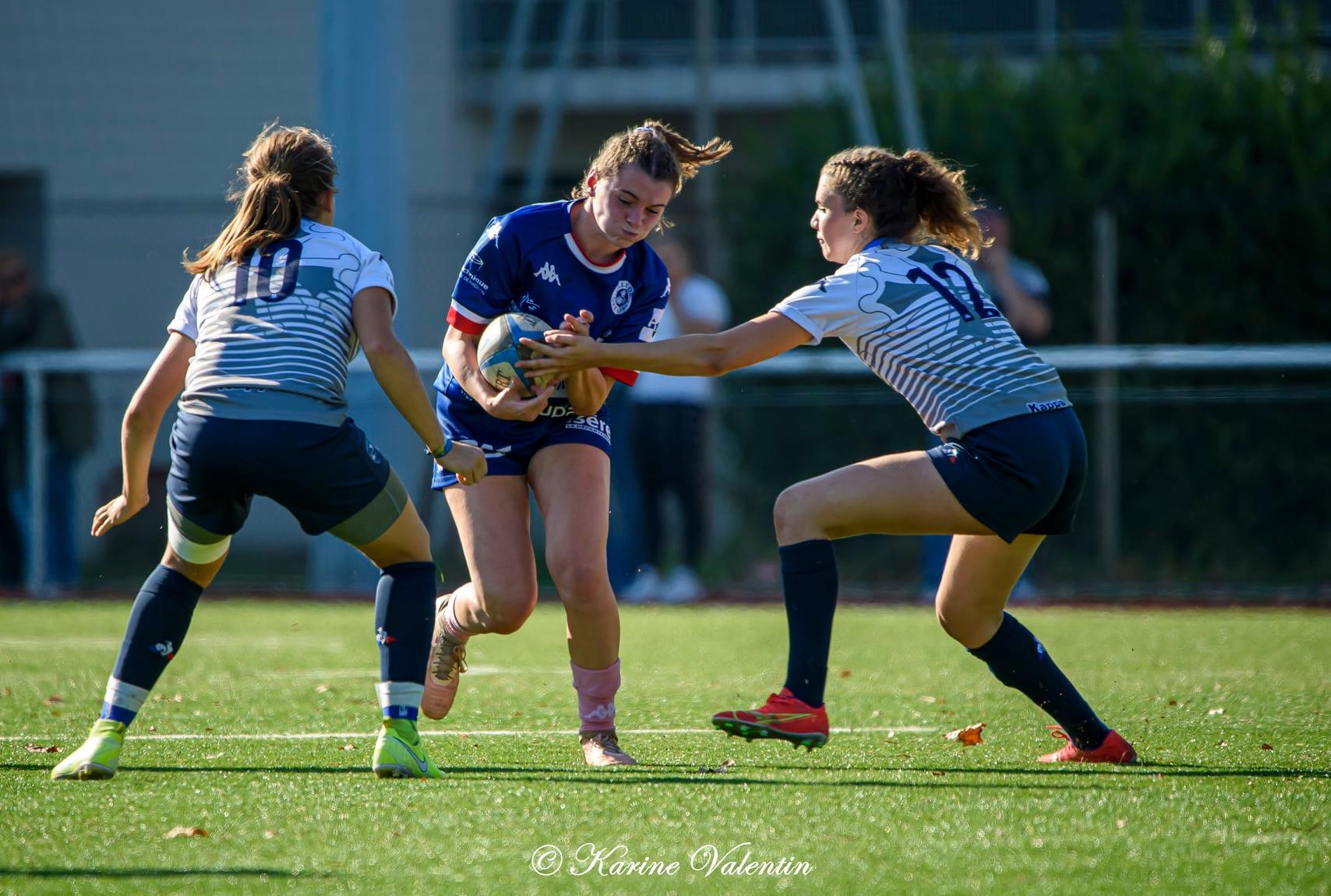  FC Grenoble Rugby - Montpellier Hérault Rugby - Rugby - FC Grenoble VS Montpellier U18 (#GrenobleVsMontpll2021octU18) Photo by: Karine Valentin | Siuxy Sports 2021-10-18
