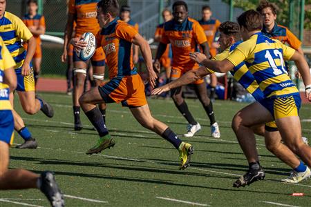 RSEQ - Rugby Masc - André Laurendeau (14) vs (33) John Abbott College - Reel A