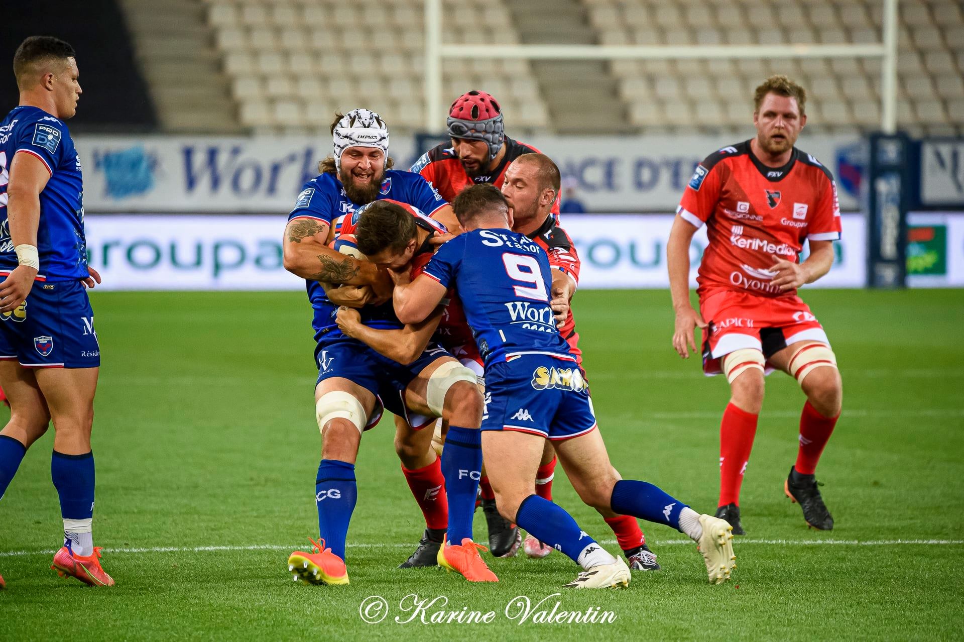  FC Grenoble Rugby - US Oyonnax Rugby - Rugby - Grenoble Vs Oyonnax (#FCGvsUSORoct2021) Photo by: Karine Valentin | Siuxy Sports 2021-08-27