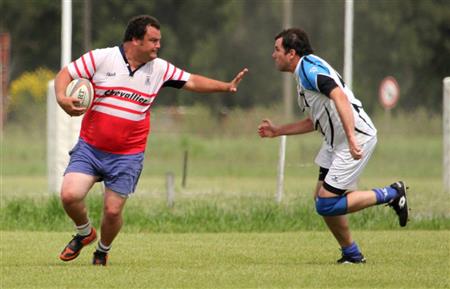 Areco vs RON XV (Centro Naval) - Primer Encuentro de Veteranos en Areco con Vaquillona c/ Cuero 2014