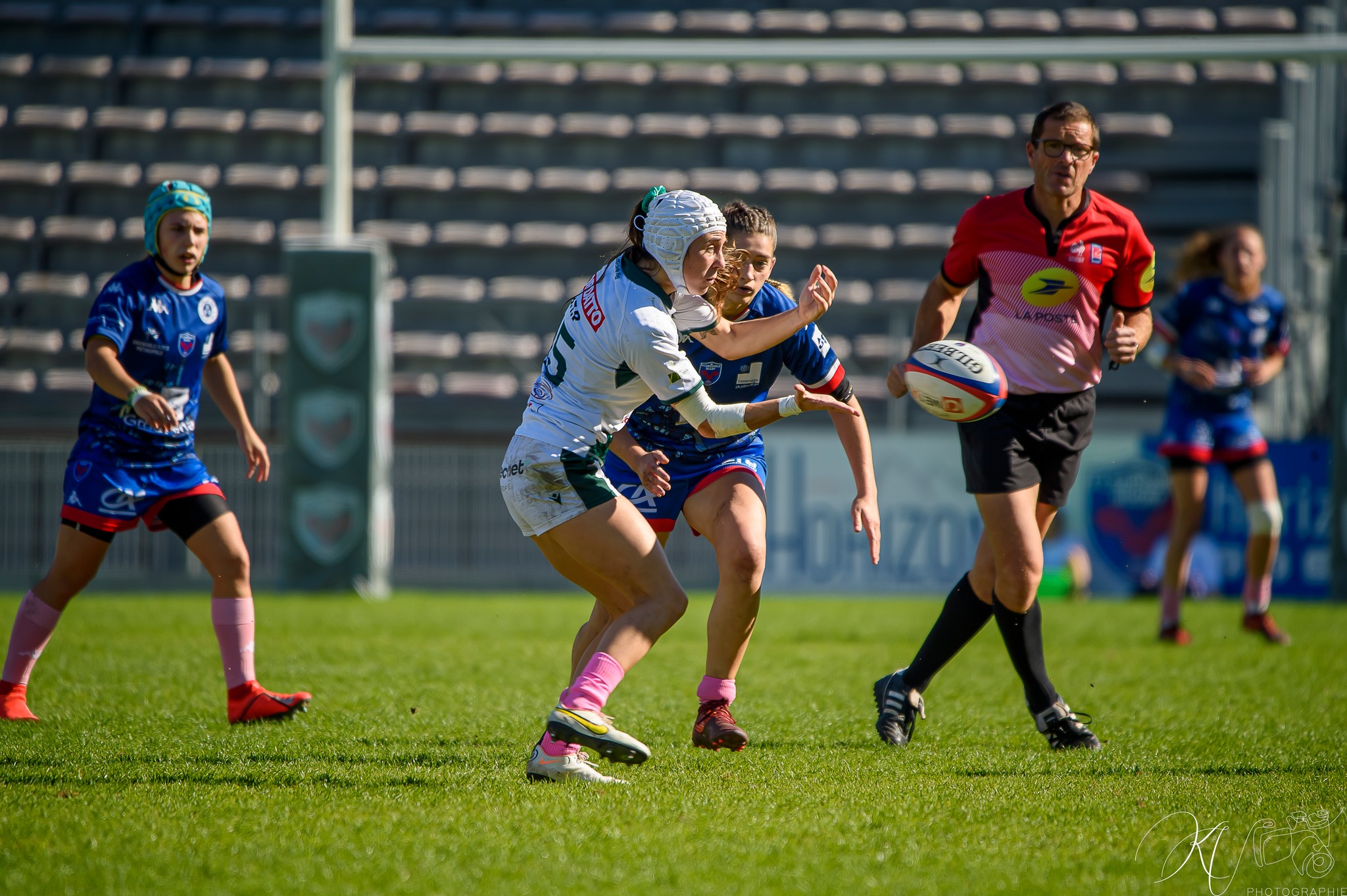  FC Grenoble Rugby - Section Paloise - Rugby - Grenoble Amazones (51) vs (12) Lons Section Paloise (#AmazonesVsLONS2022) Photo by: Karine Valentin | Siuxy Sports 2022-10-16