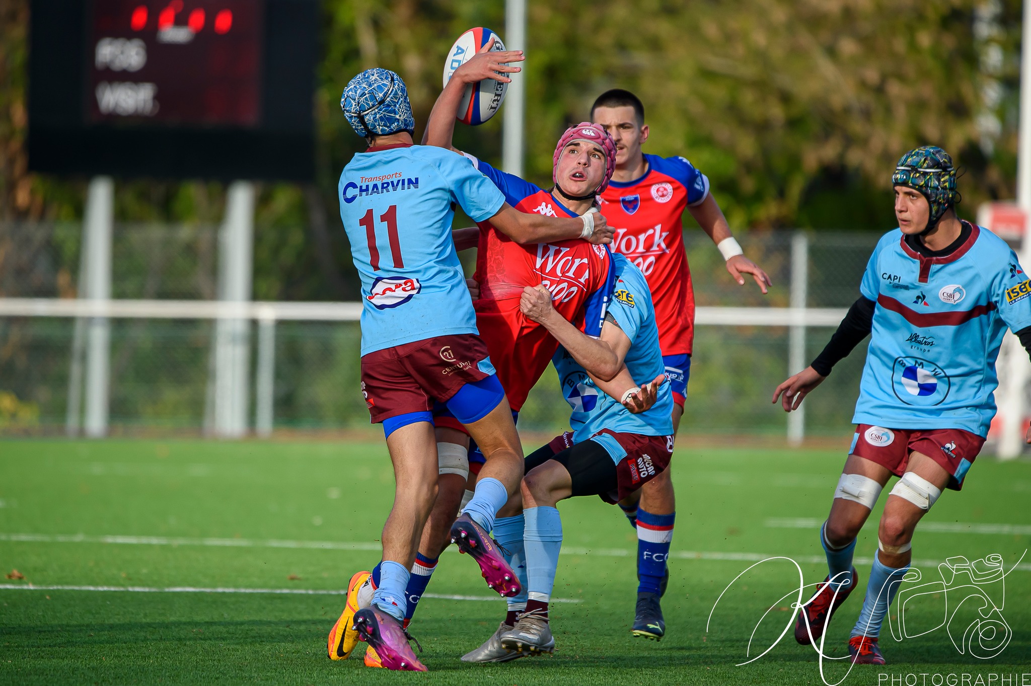  FC Grenoble Rugby - CS Bourgoin-Jallieu - Rugby - Elite Alamercery - FCG(65) vs (0) CSBJ (#AlamerceryFCGCSBJ2022) Photo by: Karine Valentin | Siuxy Sports 2022-11-12