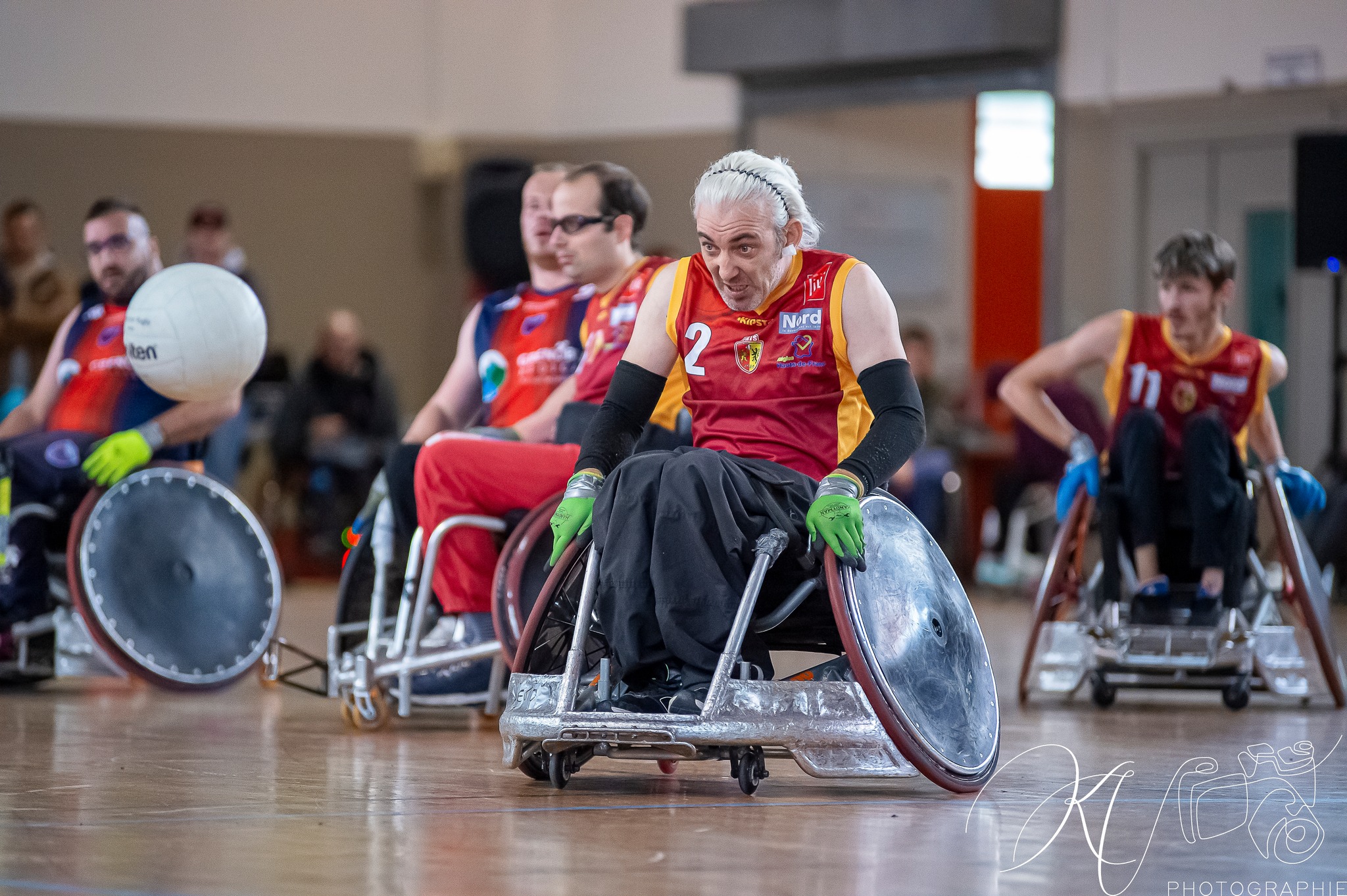  FC Grenoble Rugby -  - Wheelchair rugby - CHAMPIONNAT DE FRANCE RUGBY FAUTEUIL (#CHAMPFrRugbyFauteuil2022) Photo by: Karine Valentin | Siuxy Sports 2022-11-19