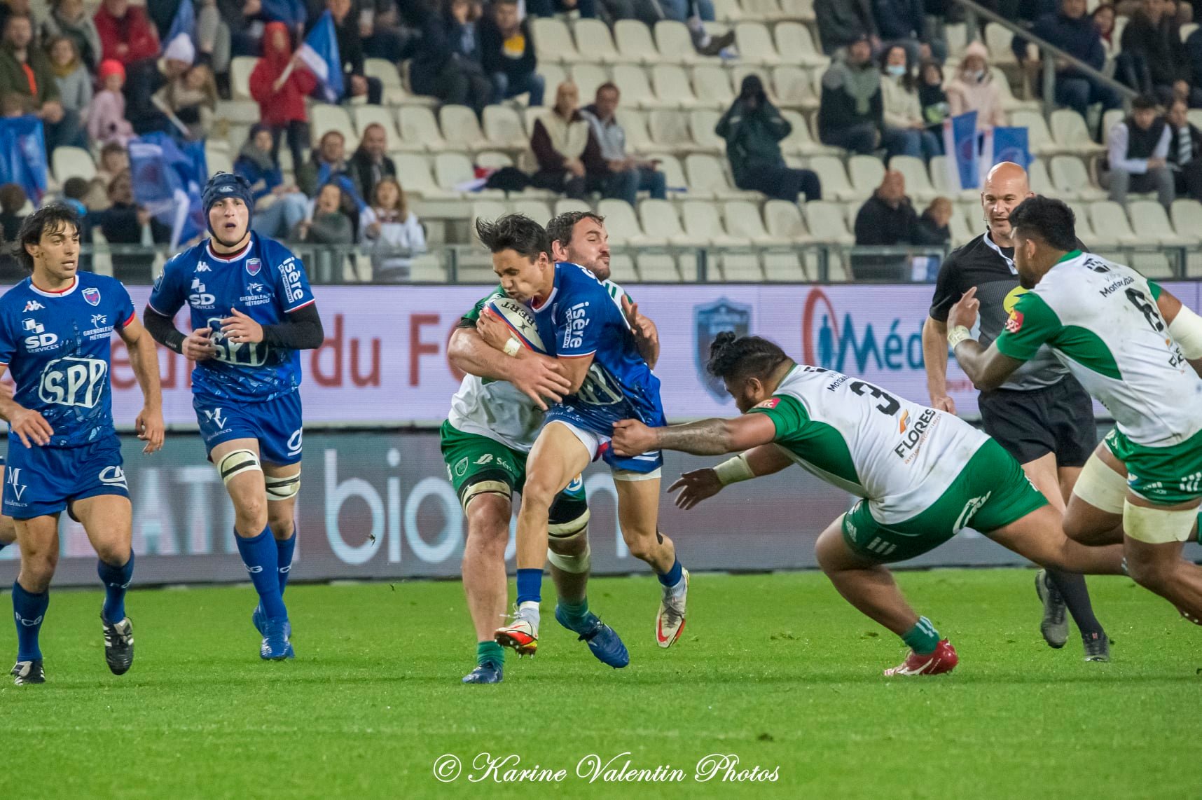  FC Grenoble Rugby - US Montauban - Rugby - FC Grenoble (22) vs (21) US Montauban - 2022  (#FCGvsUSM2022avr) Photo by: Karine Valentin | Siuxy Sports 2022-04-08