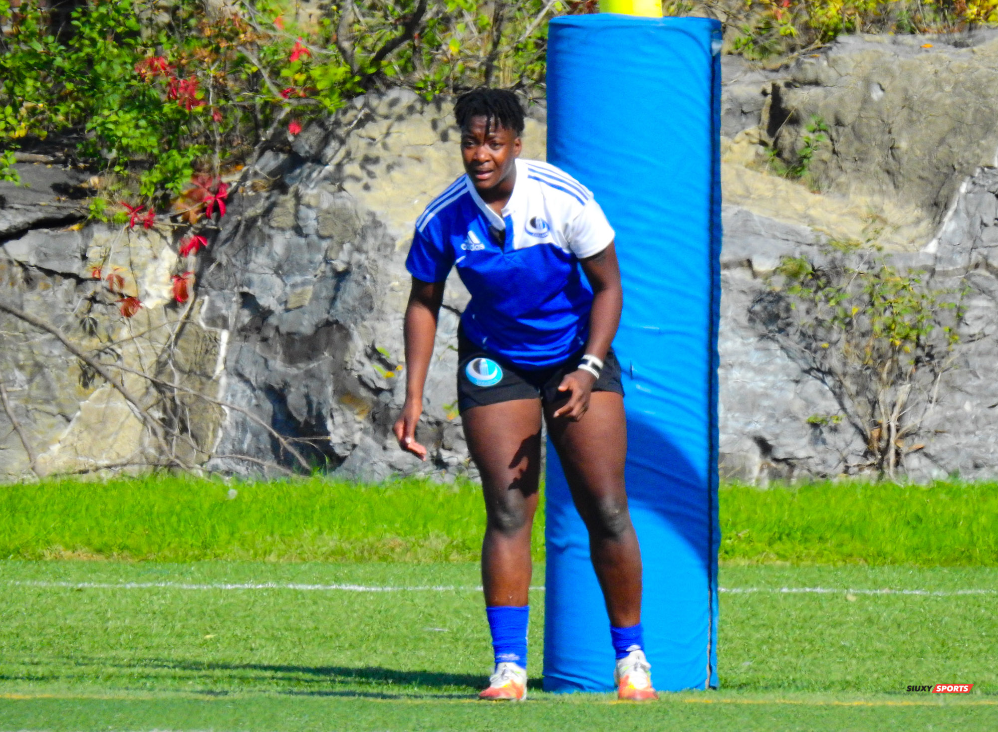 Ngalula FUAMBA -  Université de Montréal -  - Rugby -  (#UdeMvsCarletonW2021) Photo by:  | Siuxy Sports 2021-10-09