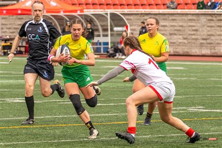 RSEQ - Rugby Fém - McGill U. (7) vs (25) Sherbrooke U. - Reel A1 - 1st half