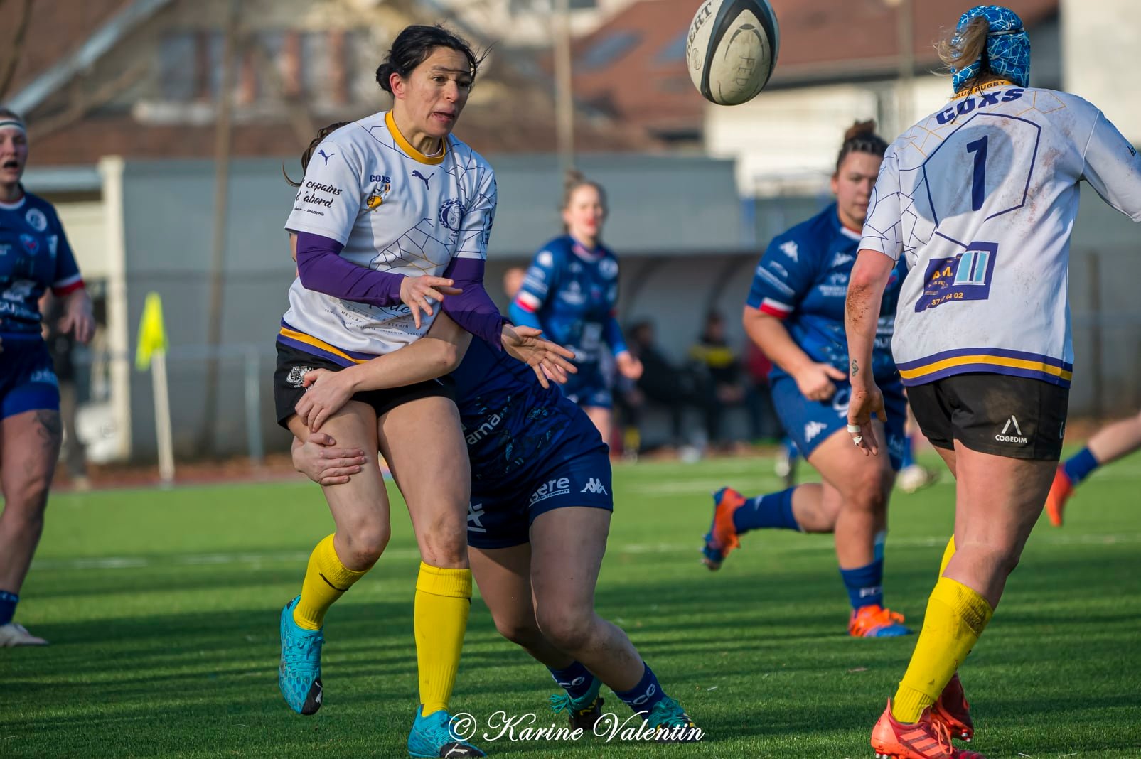  FC Grenoble Rugby - Grenoble Université Club Rugby - Rugby - Grenoble Amazones vs Les Coccinelles du Grenoble Université Club - F1 (#FCGsGUCR2022janF1COXS) Photo by: Karine Valentin | Siuxy Sports 2022-01-30