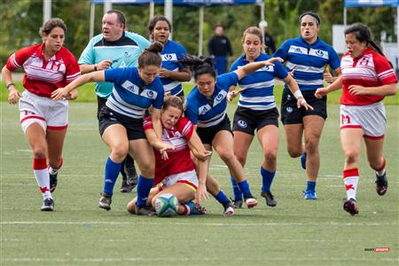 RSEQ Rugby Fem - U. de Montréal (70) vs (3) McGill - Reel A2 - 2ème mi-temps