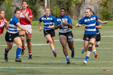 RSEQ Rugby Fem - U. de Montréal (70) vs (3) McGill - Reel A1 - 1er mi-temps