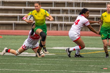 RSEQ - Rugby Fém - McGill U. (7) vs (25) Sherbrooke U. - Reel A1 - 1st half