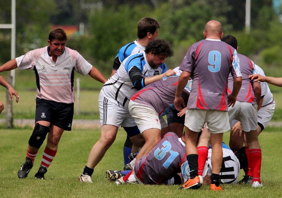  Cambalache XV - Repuestos XV - RugbyV - Cambalache XV vs XV de Repuesto - Primer Encuentro de Veteranos en Areco con Vaquillona c/Cuero 2014 (#CambalacheXVRepuesto2014) Photo by: Luis Robredo | Siuxy Sports 2014-10-18