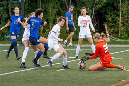 Soccer Fém - Carabins (2) vs (0) Patriotes - RSEQ #1