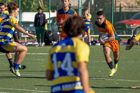 RSEQ - Rugby Masc - André Laurendeau (14) vs (33) John Abbott College - Reel A
