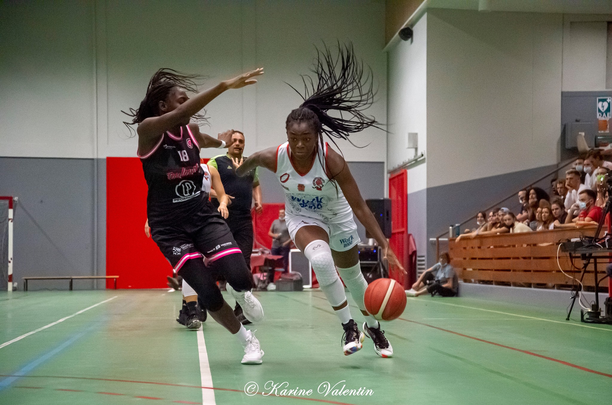 Anna Sara NGO NDJOCK -  BC Tronche Meylan - Toulouse Métropole Basket - Basketball - BCTM Féminin vs Toulouse Métropole Basket (#FFBB21BCTMTMP) Photo by: Karine Valentin | Siuxy Sports 2021-09-15