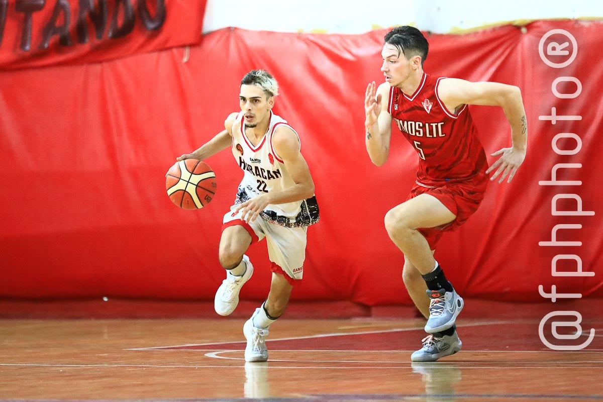 Brian HERSCOVICH - Alen MANSILLA -  Ramos Mejía Lawn Tennis Club - Centro Deportivo Huracán de San Justo - Basketball - Ramos Mejia Lawn Tenis Club (83) Vs (54) Huracan de San Justo - 2022 - Liga Federal (#RMLTCVSHSJ2022fed) Photo by: Alan Roy Bahamonde | Siuxy Sports 2022-04-12