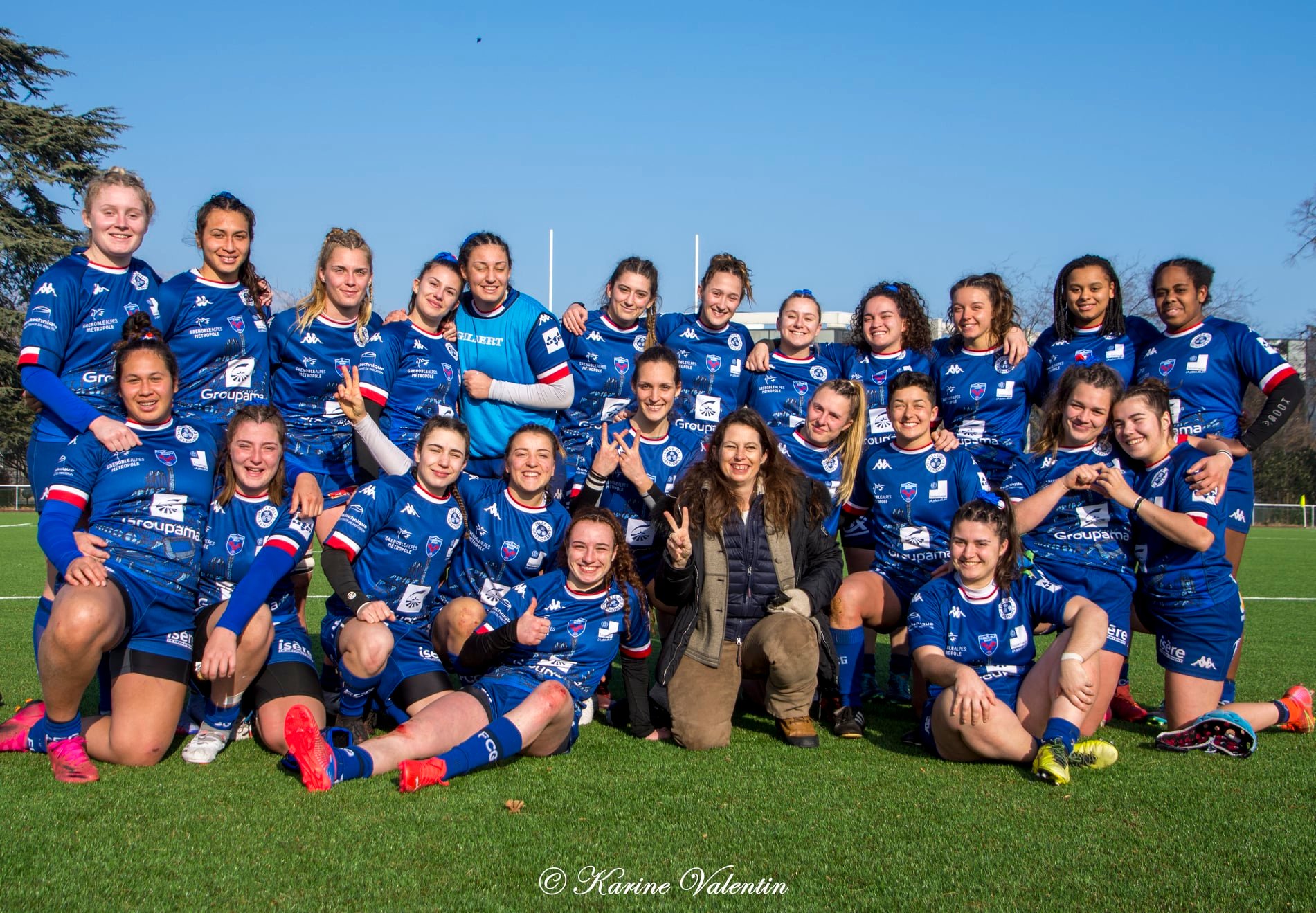  FC Grenoble Rugby -  - Rugby - Grenoble Amazones vs Stade Rennais Rugby (#AmazonesVsSRR2022jan) Photo by: Karine Valentin | Siuxy Sports 2022-01-30