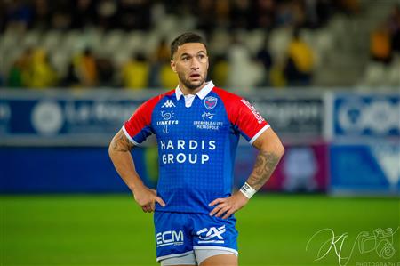 Terrence Hepetema - Rugby - FC Grenoble (24) VS (18) Soyaux Angoulême (2022) - FC Grenoble Rugby - Soyaux Angoulême