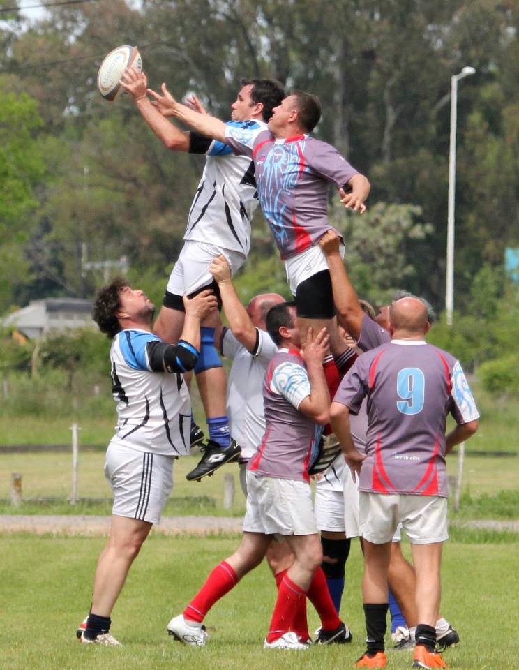  Cambalache XV - Repuestos XV - RugbyV - Cambalache XV vs XV de Repuesto - Primer Encuentro de Veteranos en Areco con Vaquillona c/Cuero 2014 (#CambalacheXVRepuesto2014) Photo by: Luis Robredo | Siuxy Sports 2014-10-18