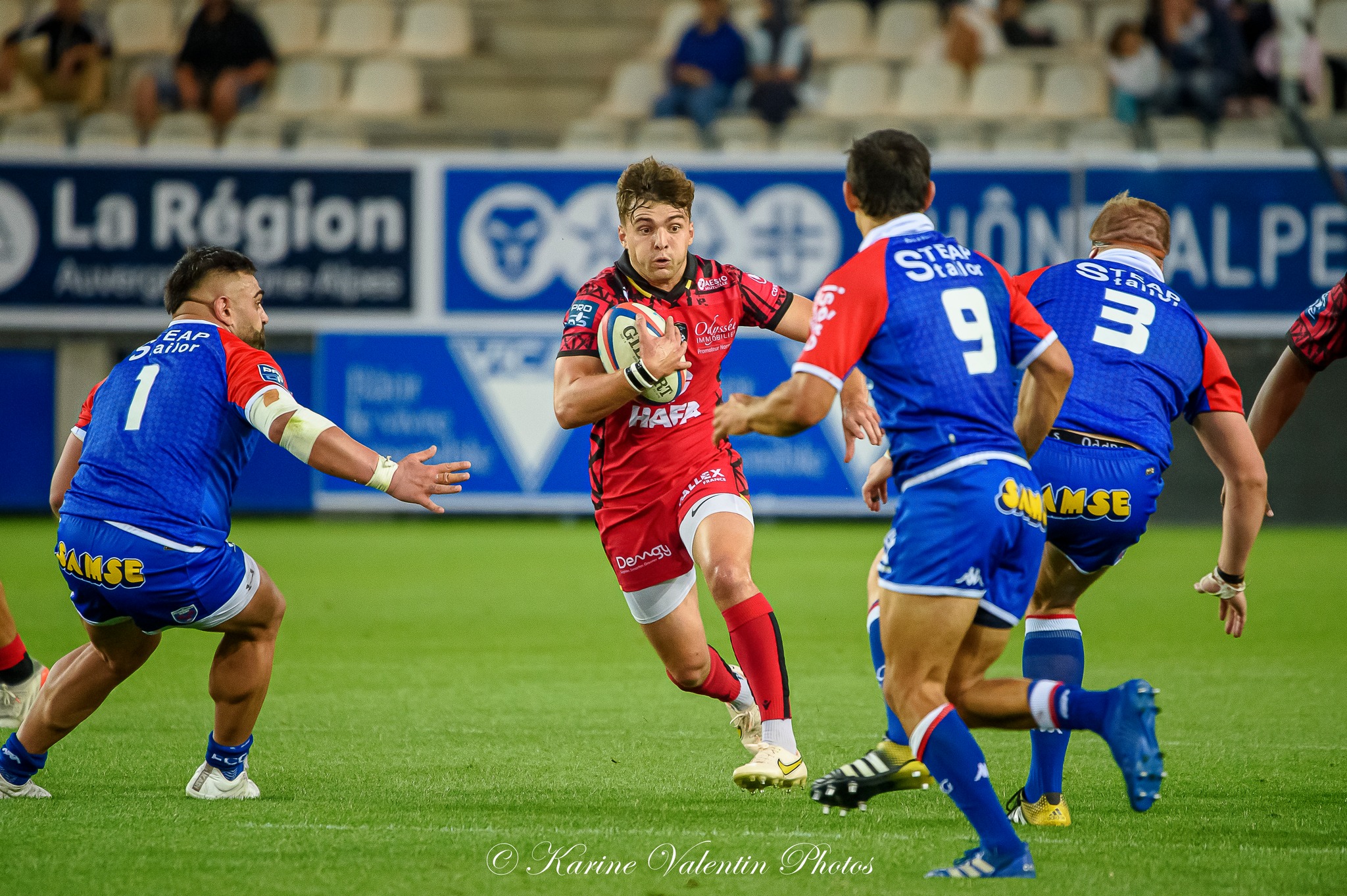  FC Grenoble Rugby - Rouen Normandie Rugby - Rugby - FC Grenoble (20) vs (6) Rouen (#FCGvsRouen2022ReelA) Photo by: Karine Valentin | Siuxy Sports 2022-09-16