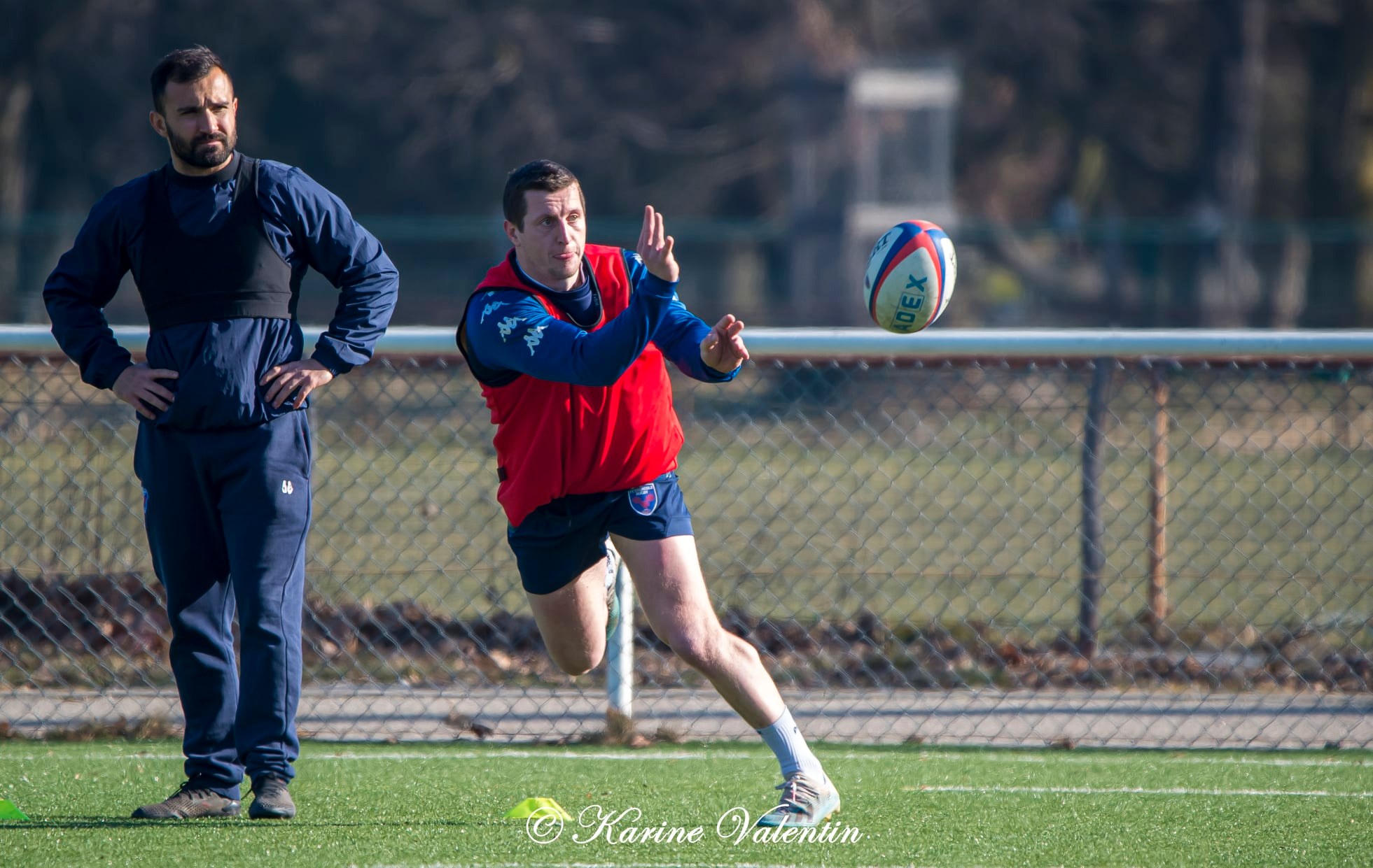  FC Grenoble Rugby -  - Rugby - Entrainement Rugby (#RFCGrenobleEntr2022jan) Photo by: Karine Valentin | Siuxy Sports 2022-01-25
