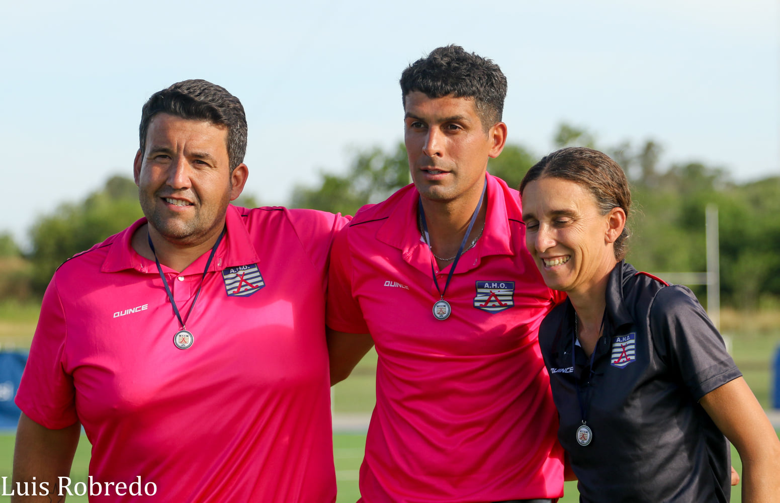  Areco Rugby Club -  - Field hockey - Festejos campeonato 2021 de Hockey - Asociación de Hockey del Oeste (#CelebracionAHO2021) Photo by: Luis Robredo | Siuxy Sports 2021-12-12