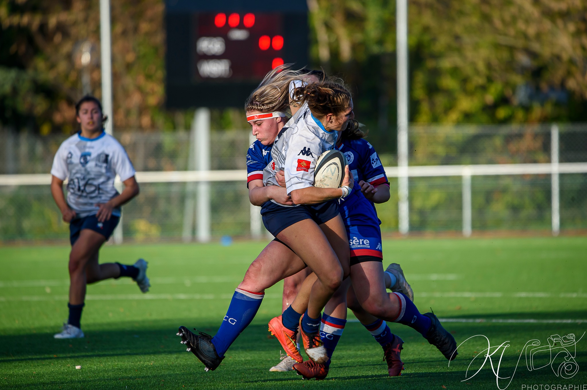 FC Grenoble Rugby - Montpellier Hérault Rugby - Rugby - Reserve FCG Amazones (33) vs (7) Montpellier HR (#FCGMHR2022) Photo by: Karine Valentin | Siuxy Sports 2022-11-13