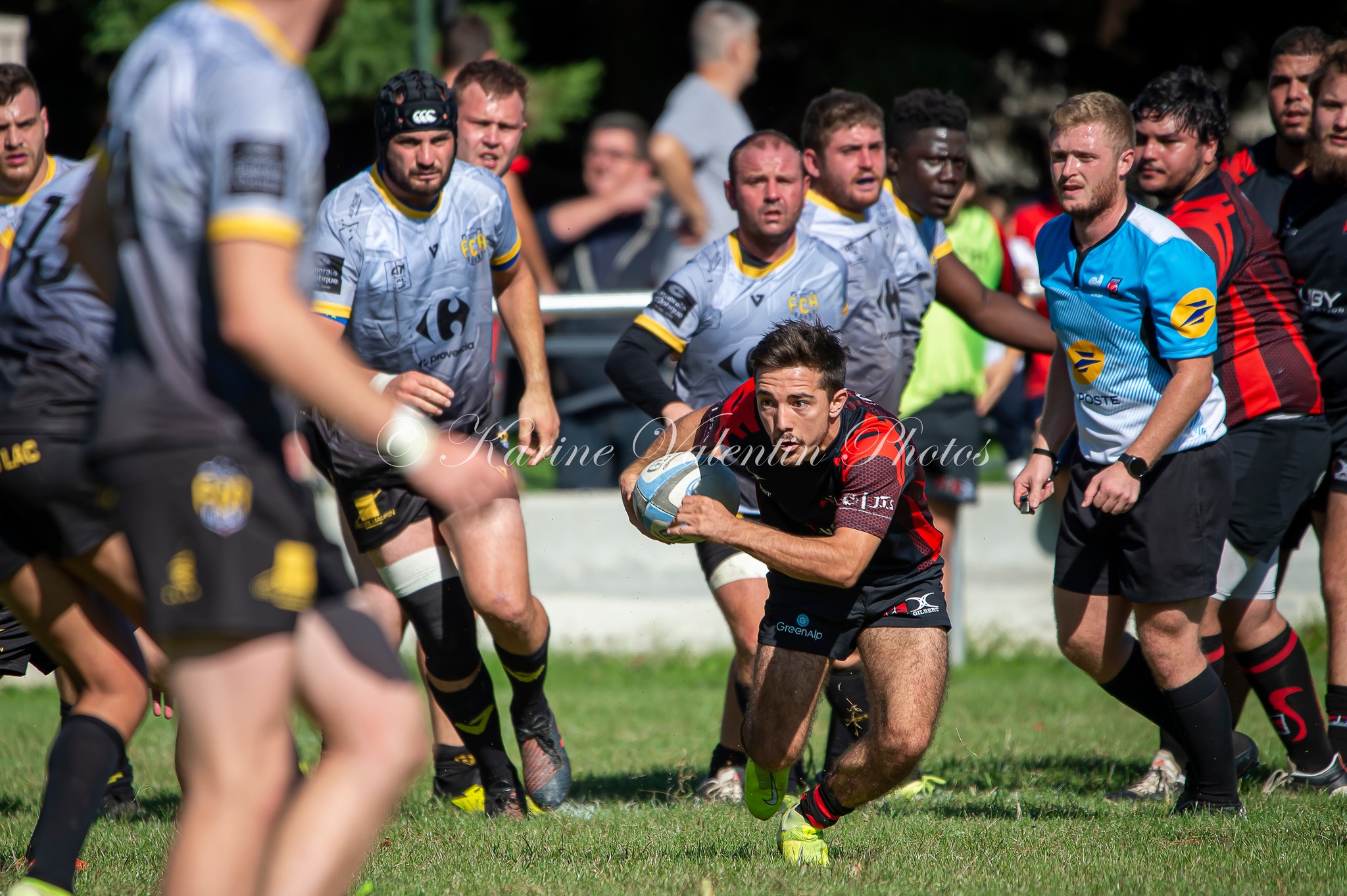  US Deux Ponts - FC Aix-les-Bains Savoie Rugby - Rugby - US 2 PONTS (28) vs (28) FCA (#US2PvFCA2022) Photo by: Karine Valentin | Siuxy Sports 2022-09-18