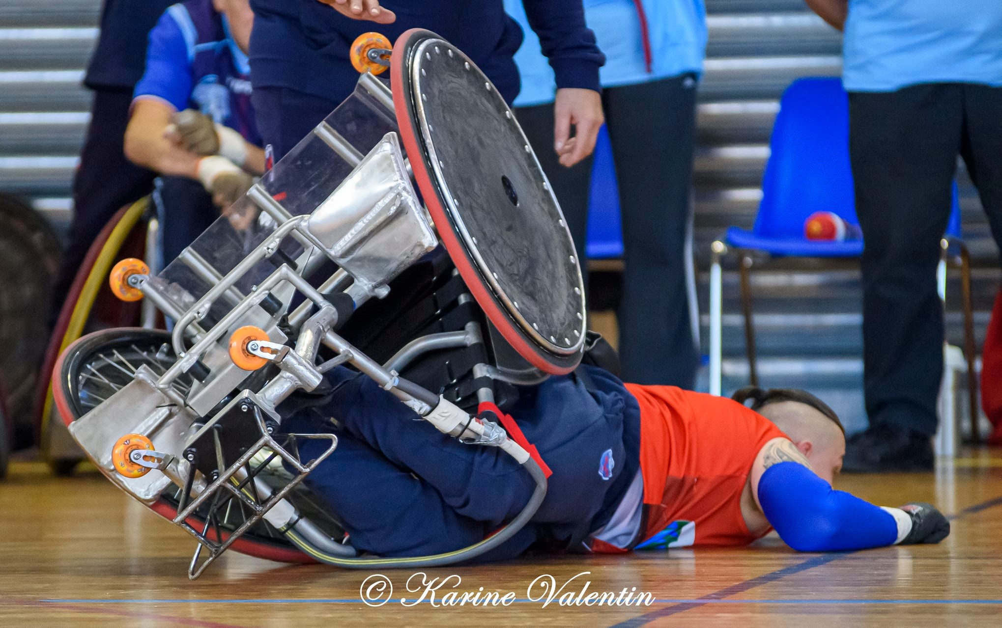  FC Grenoble Rugby - CS Bourgoin-Jallieu - Wheelchair rugby -  (#QuadRugbyGrenBourg2021Nov) Photo by: Karine Valentin | Siuxy Sports 2021-11-20