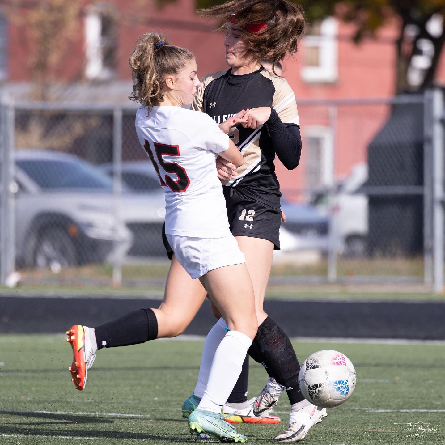  Collège de Valleyfield - College Ahuntsic - Soccer - RSEQ - Soccer Fém - Noir et Or vs Aigles (#RSEQsocNEOAIF2022) Photo by: Tarek Azizi | Siuxy Sports 2022-10-30