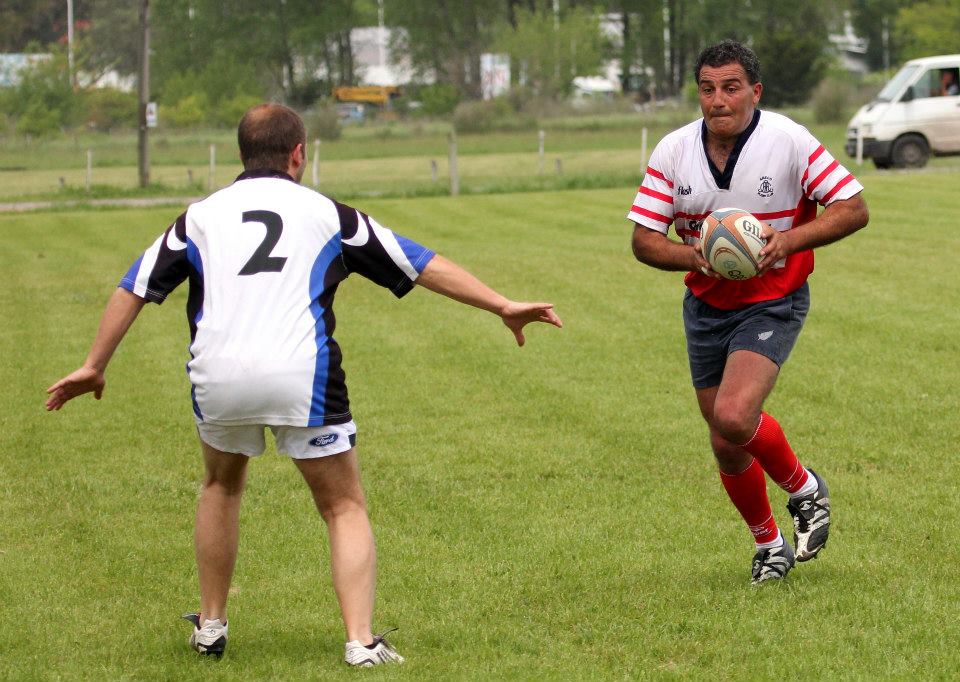  Areco Rugby Club - Cambalache XV - RugbyV - Areco vs Cambalache XV - Primer Encuentro de Veteranos en Areco con Vaquillona con Cuero 2014 (#ArecoVsCambalacheXV2014) Photo by: Luis Robredo | Siuxy Sports 2014-10-18