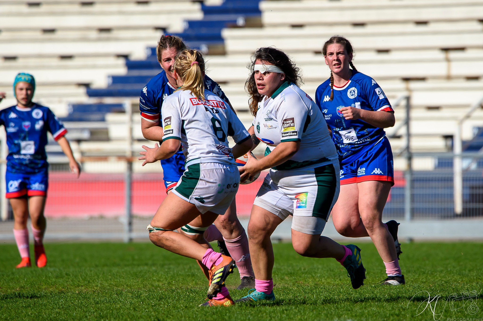 FC Grenoble Rugby - Section Paloise - Rugby - Grenoble Amazones (51) vs (12) Lons Section Paloise (#AmazonesVsLONS2022) Photo by: Karine Valentin | Siuxy Sports 2022-10-16