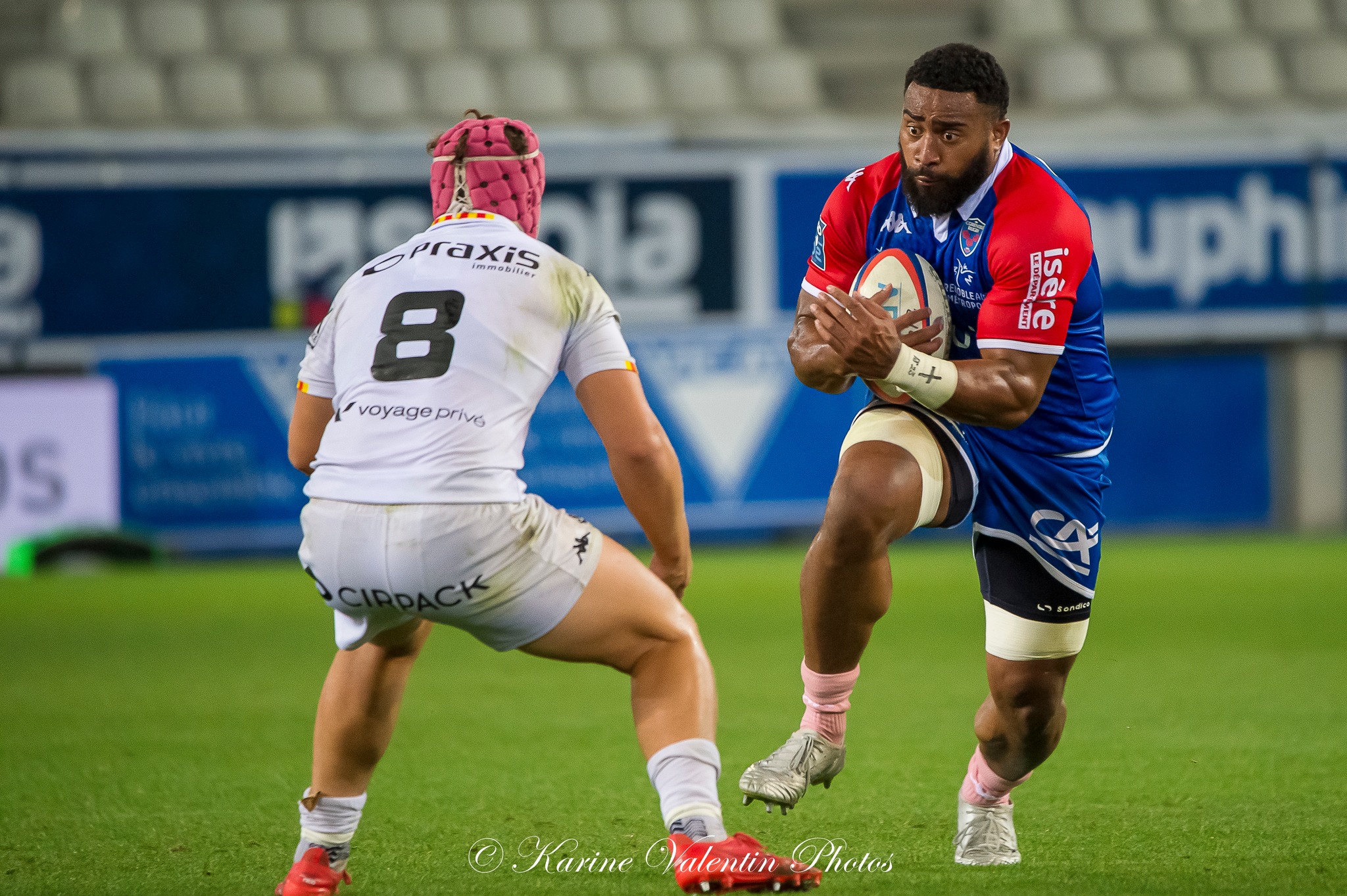 Pio MUARUA -  FC Grenoble Rugby - Provence - Rugby - FC Grenoble VS Provence Rugby (#FCGRvsPRov2022A) Photo by: Karine Valentin | Siuxy Sports 2022-10-14