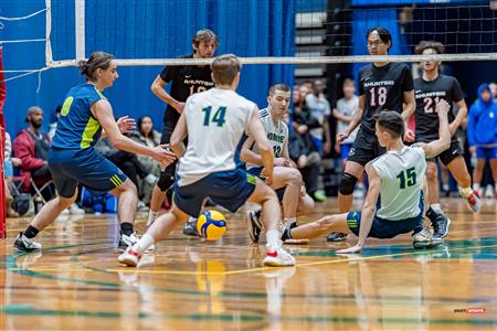 RSEQ - VOLLEYBALL C M D2 SUD-OUEST - TOURNOI 4 - SECTION A - NOMADES (1) VS (2) AIGLES