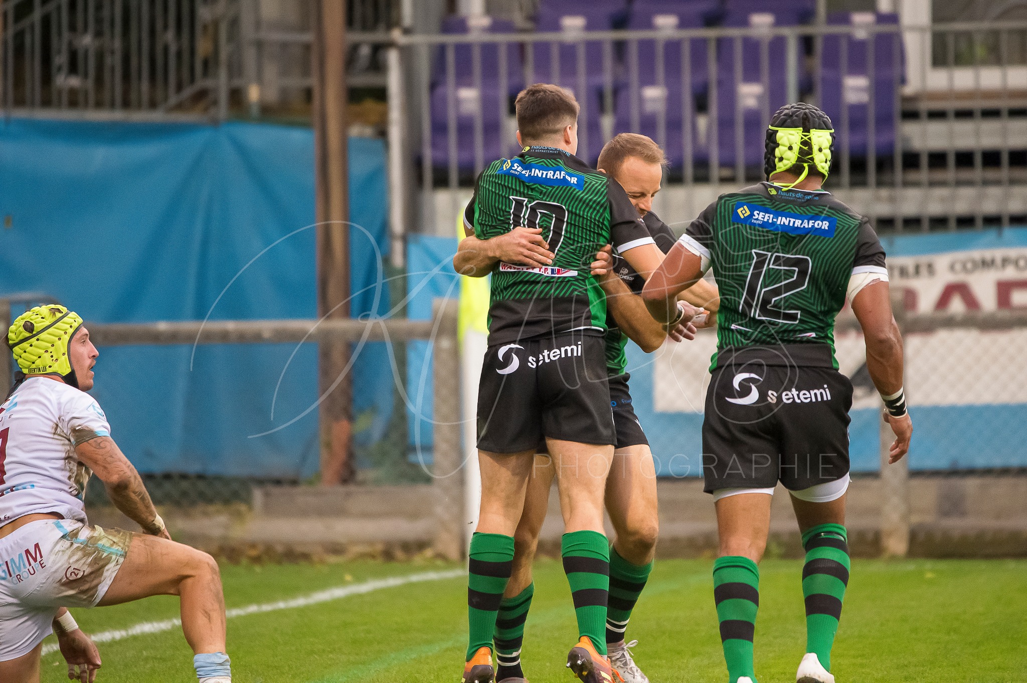  CS Bourgoin-Jallieu - RC Suresnes - Rugby - CSBJRC vs Suresnes - 2022 (#csbjrcsuresnes2022) Photo by: Karine Valentin | Siuxy Sports 2022-10-08