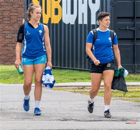 Rosalie Authier - Rugby - RUGBY QUÉBEC VS ONTARIO BLUES - RUGBY FÉMININ XV SR - ReelB1 - Pre-match Québec - Équipe féminine - Rugby Québec - 